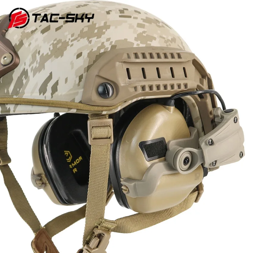 TS TAC-SKY Tactical Headset ARC Helmet Rail Adapter for EARMOR Series M31/M31H Civilian Version Headset