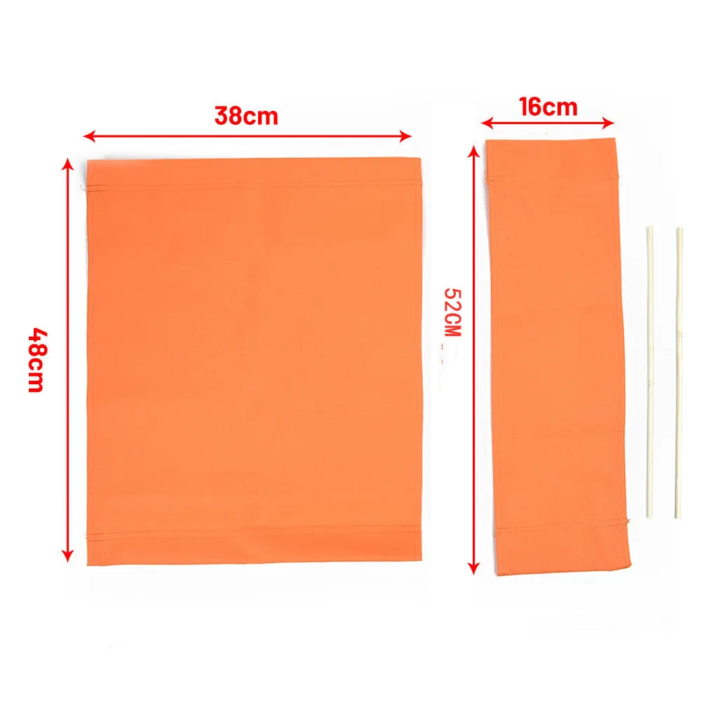 Camping Directors Chair Cover, resistente, substituição casual, assento de lona, jardim ao ar livre, Home Stool Protector, alta qualidade, 2024