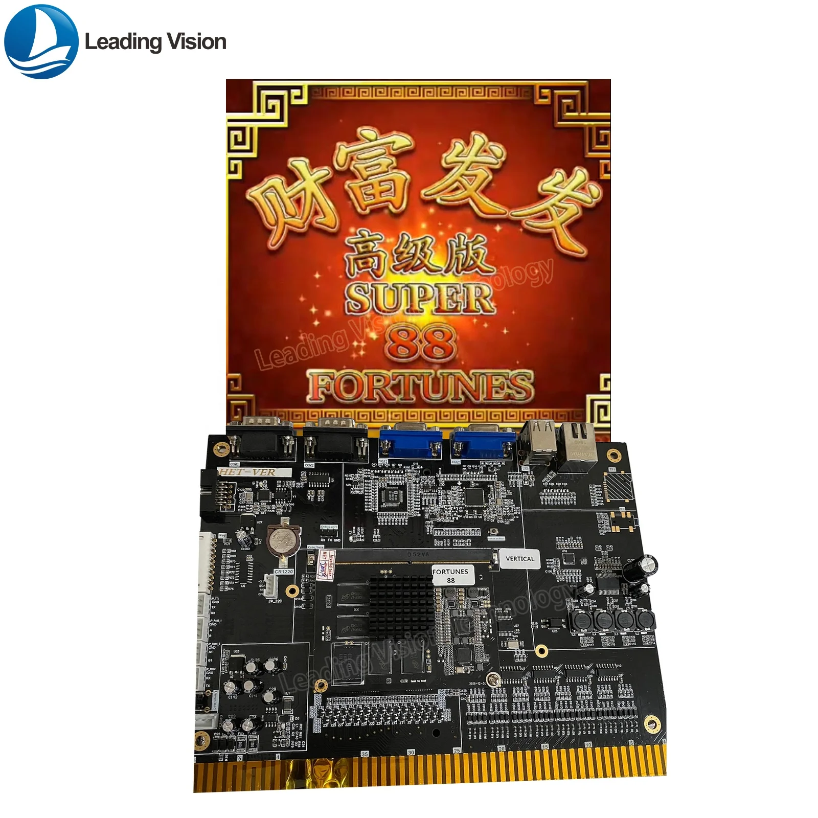 

88 Fortunes Super 88 Fortunes Vertical Game Pcb Board