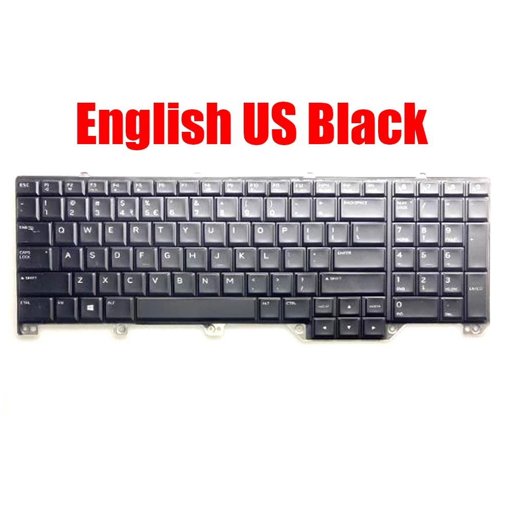 US JP Laptop Keyboard For Alienware 17 R5 / Area-51m A51M 062W10 62W10 0CN8N3 CN8N3 0XN2XW XN2XW English Japanese Backlit