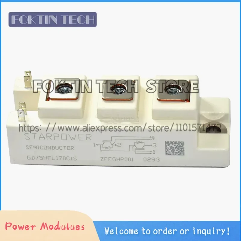 Novo módulo de potência GD75HFL170C1S