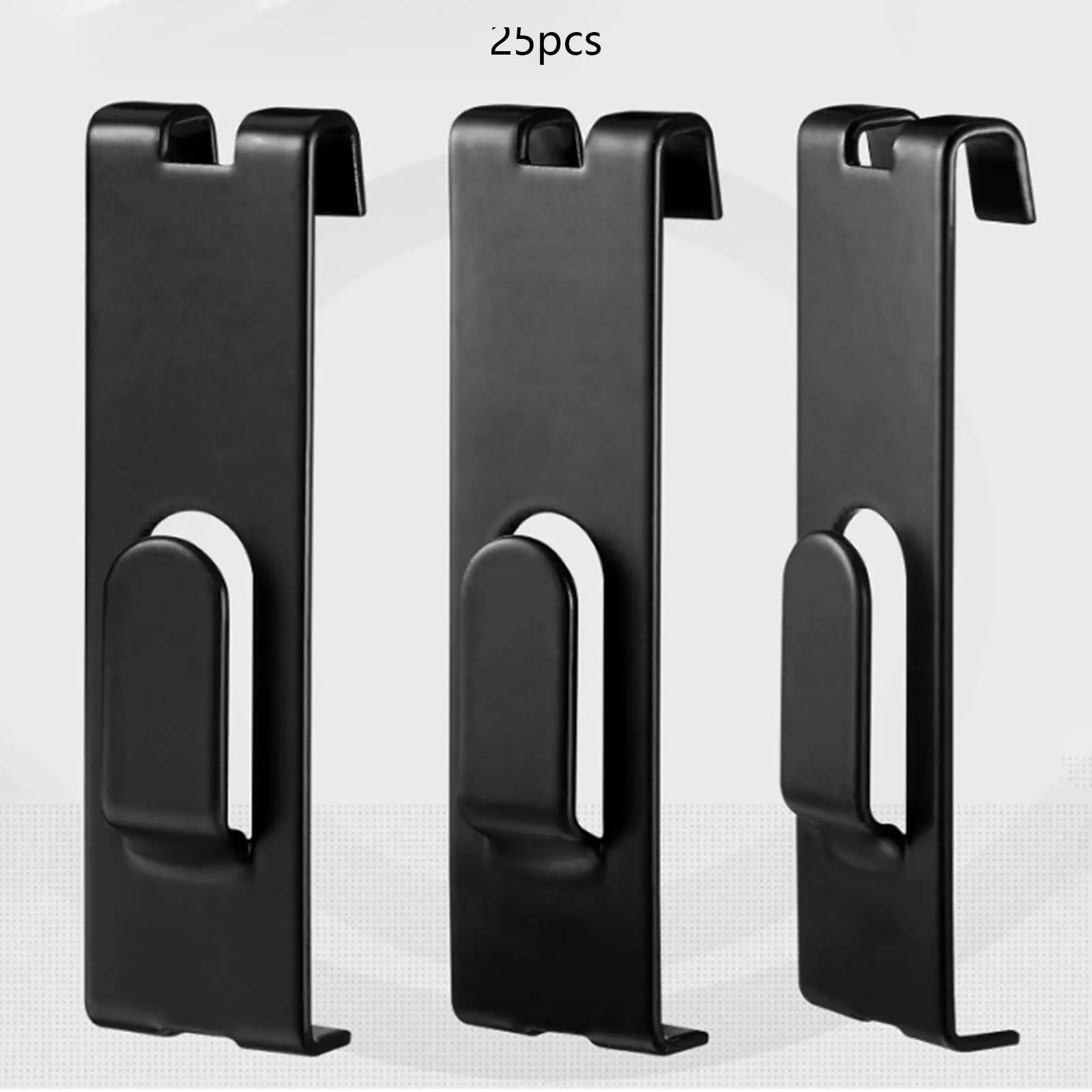 25x Utility Notch Hooks Gridwall Hooks Hangers for Center Grid Panel Painting