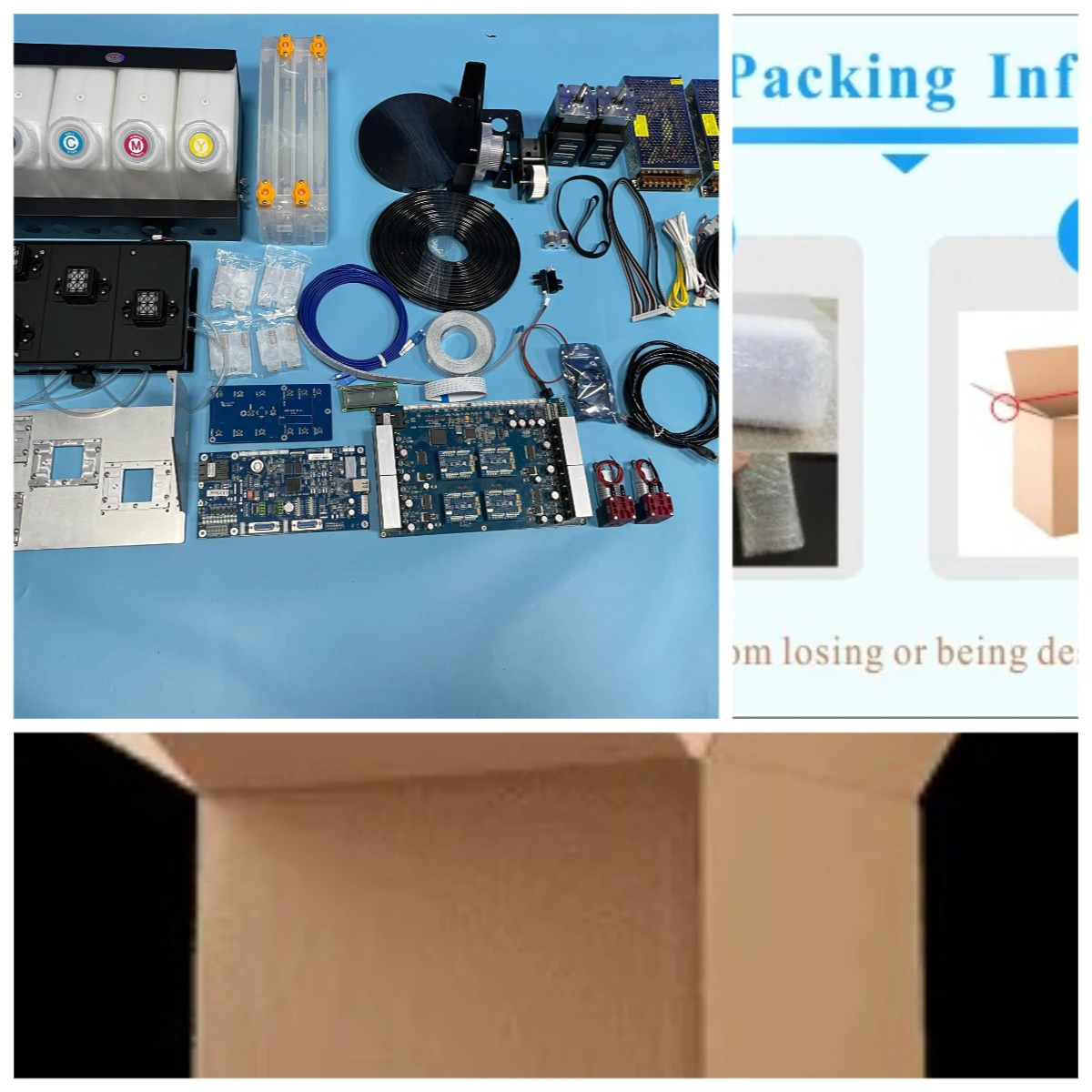 

Аксессуары для широкоформатных принтеров Hoson I3200, 4-головная плата преобразования 4H, комплект обновления CMYK, плата для струйного цифрового принтера