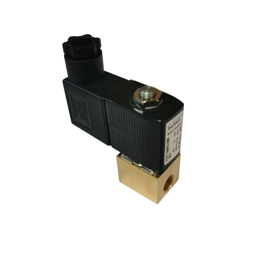 Válvula solenóide Burkert 00134095 NC G1/8 0~4,5bar DC24V 6011Series