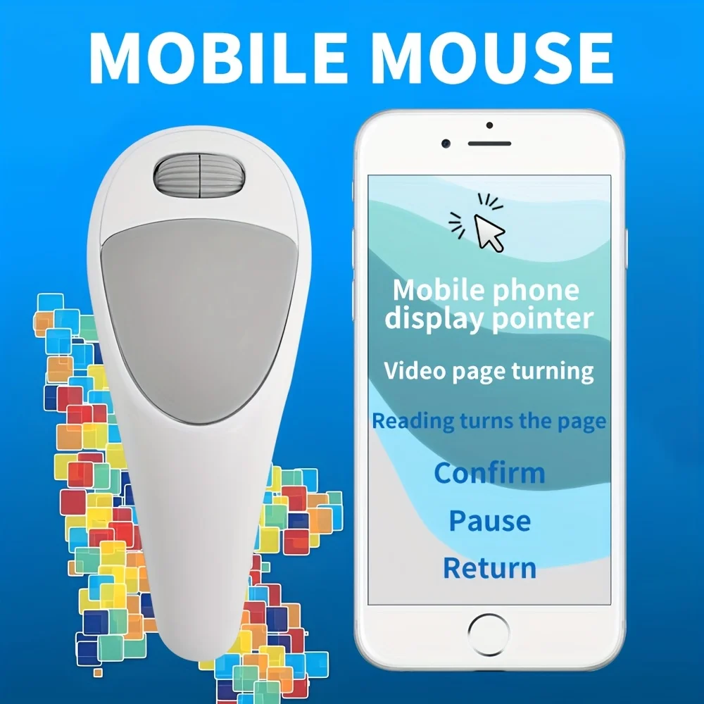 ماوس هاتف صغير، أداة أساسية لشخص كسول، فيديو قصير ورواية/منجا تيرنر، ماوس إبهام لاسلكي للتحكم عن بعد