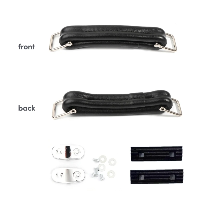 Q0KE 1Pc Luggage Handle Plastic Pull Handle Grip Replacement Parts for Suitcase Box Travel Bag