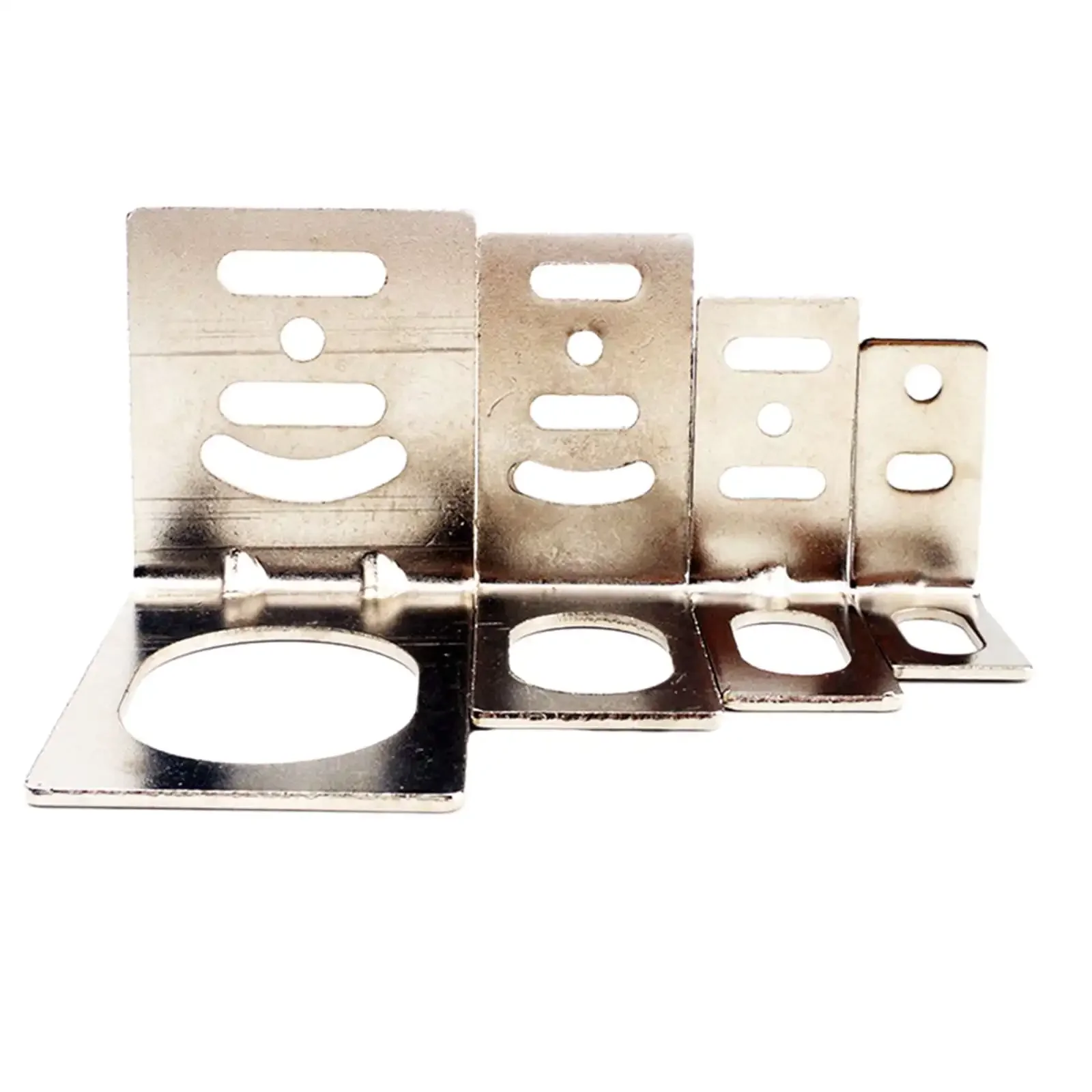 5pcs Elbow/Straight Shaped Bracket Mount M8/M12/M18/M30 For Proximity Sensors Switch Support