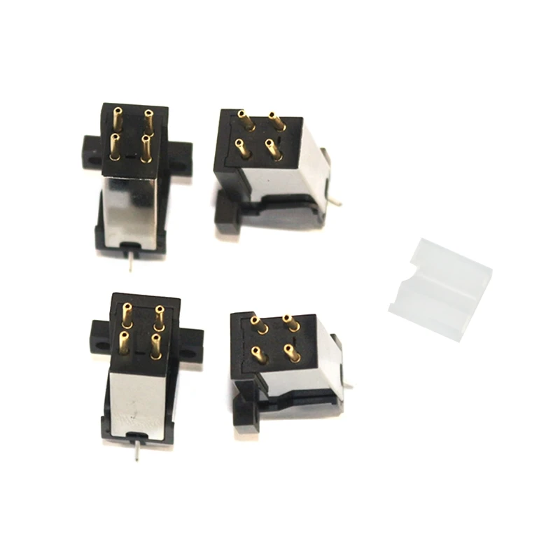 Moving Magnetic Cartridge LP Turntable Phonograph Half-drilled Cone Stylus Accessories