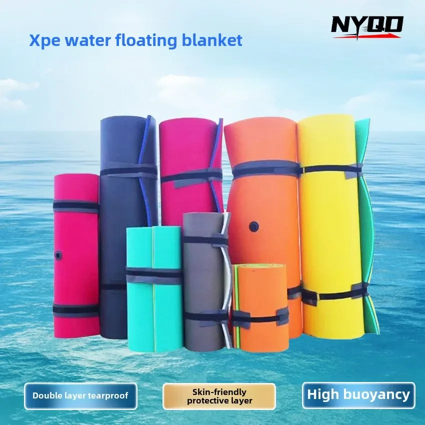 Cross-border XPE water floating blanket xpe floating mat outdoor sea sports wading surf foam floating mat magic carpet