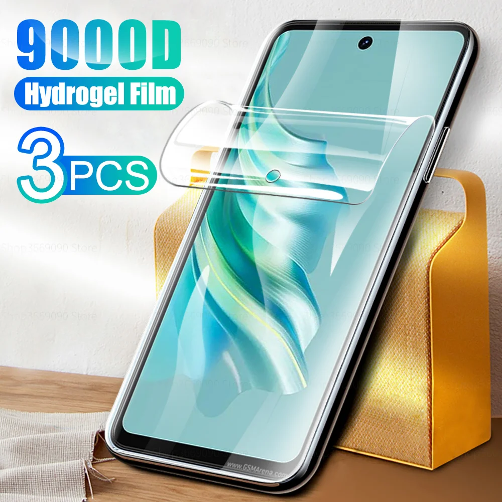 3PCS Front Screen Soft Hydrogel Film For Tecno Spark 20 C 20C GO Pop 8 Spark20c 4G SparkGO 2024 Smartphone Protective Film Cover