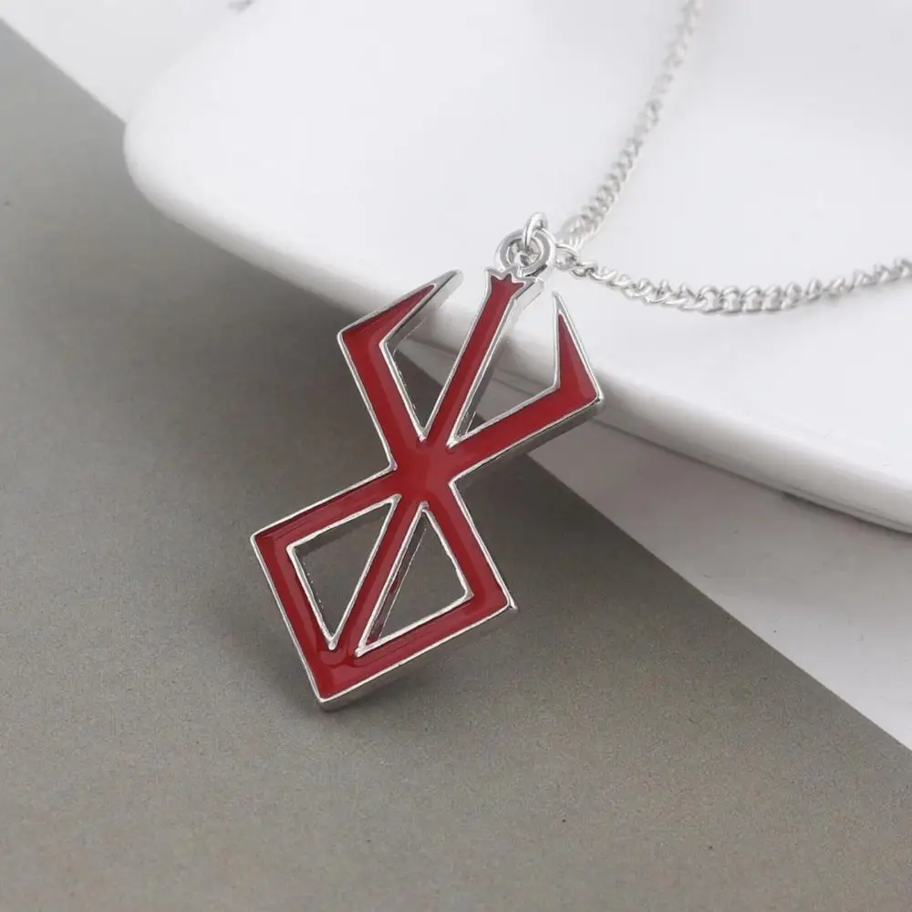 Women Simple Anime Cosplay Red Charm Pendant Keychain Necklace Gift Keyring Key Chain Key Holder Keychains image 3
