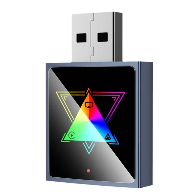 A31T 3 in 1 Wireless Carplay Adapter Smart AI Box Android Auto Airplay USB Dongle Wired to Wireless, Metal