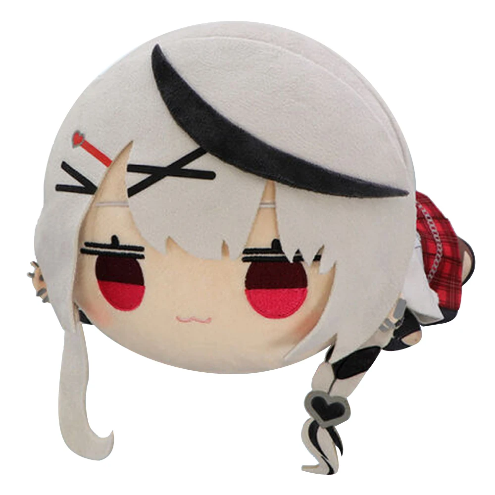 New Cute Japan Anime Hololive Sakamata Chloe Lying Down Big Plush Stuffed Pillow Doll 26cm Kids Toys Girls Gifts