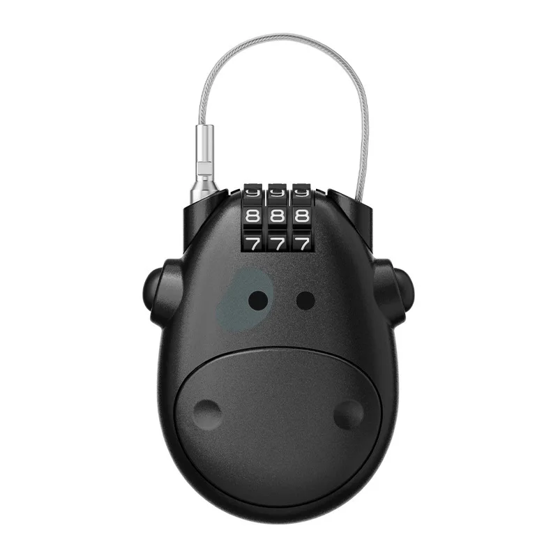 AliExpress NONE Motorcycle Cable Lock: Retractable Steel Wire - Bicycle, Helmet, Luggage, Travel and Mini Motorcycle Lock