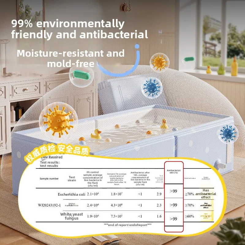 1PC Collapsible Baby Bathtub-Home Indoor Outdoor Travel RV Hotel Use-Bathing Shower Pool-No Assembly Foldable Easy to Clean