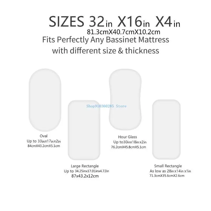 K9FF 82x41x1 2 سنتيمتر/32x16x4.8 بوصة الملاءات المجهزة الحل العملي تغيير وسادة كم #6