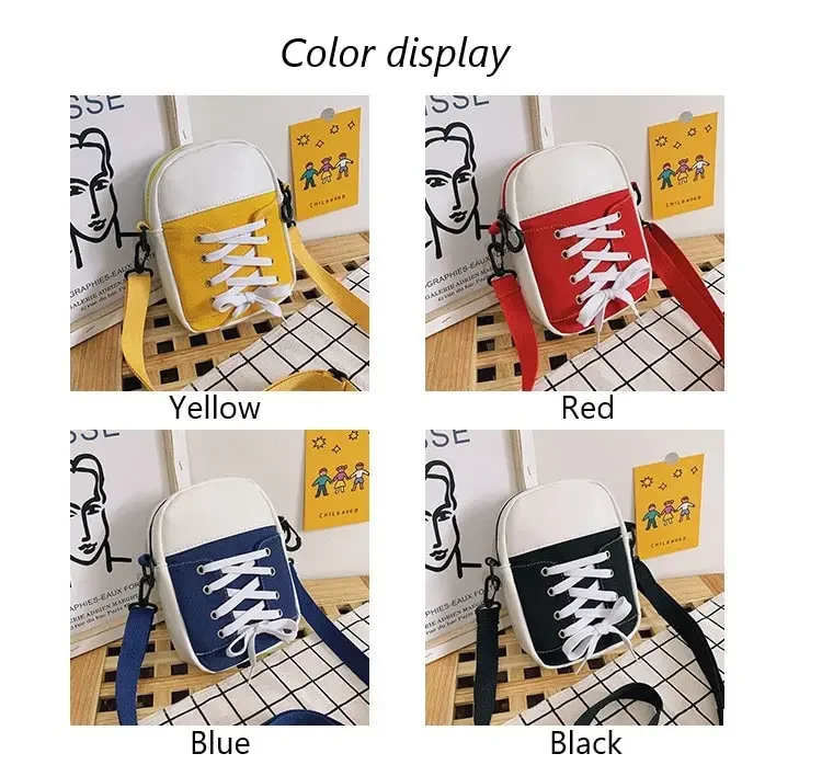 

Женская сумка, парусиновая сумка, модная креативная индивидуальная обувь, сумка через плечо, женская забавная сумка и кошельки