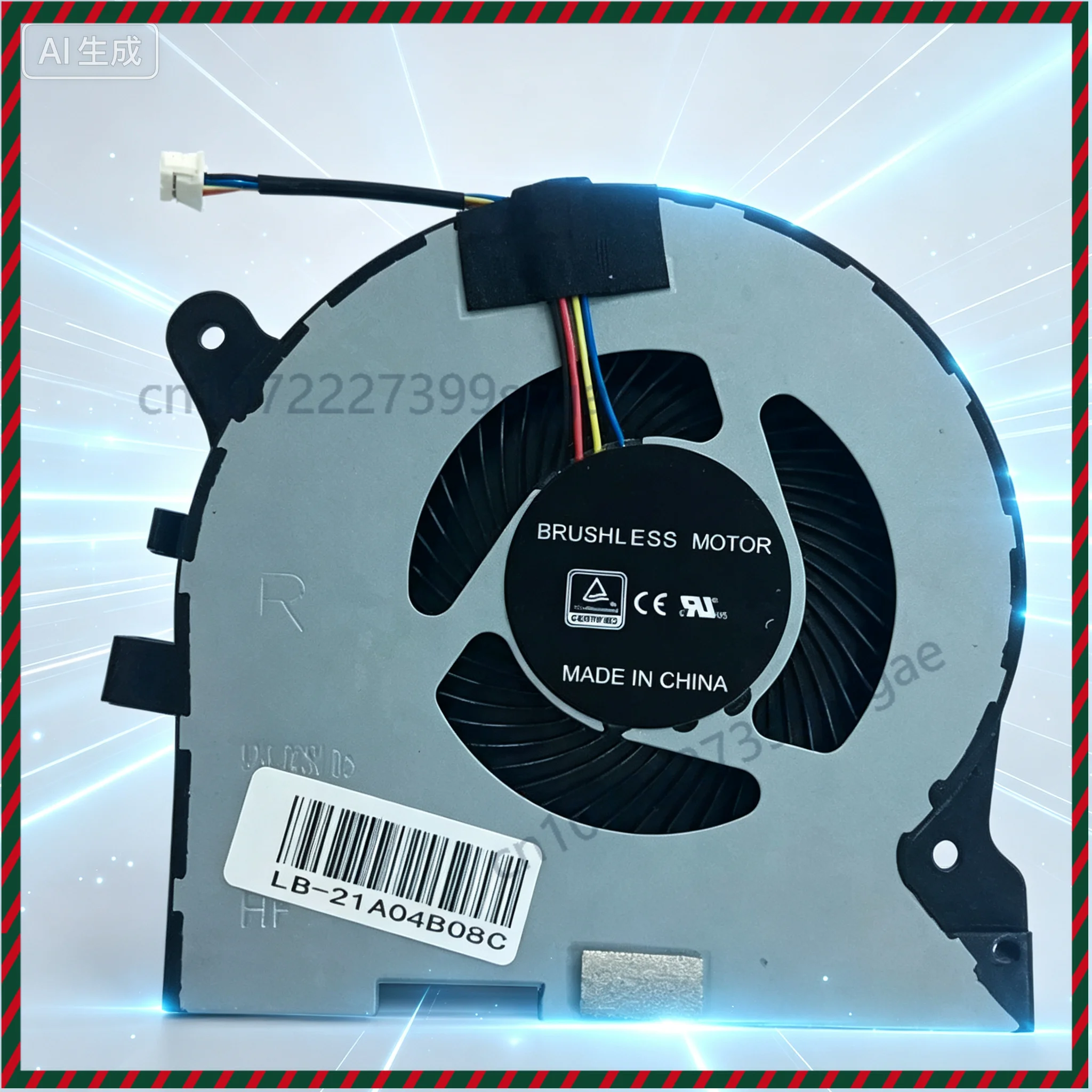 Replacement CPU GPU Cooling Fan For Lenovo Legion Y720-15IKB 4WIRE DC5V EG75120S1-C010-S9A