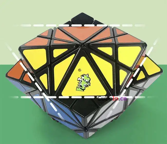 Cancer Cube Eitan & Lanlan Edge Turning Octahedron Puzzle Cube Educational Toy Gift Idea X'mas Birthday