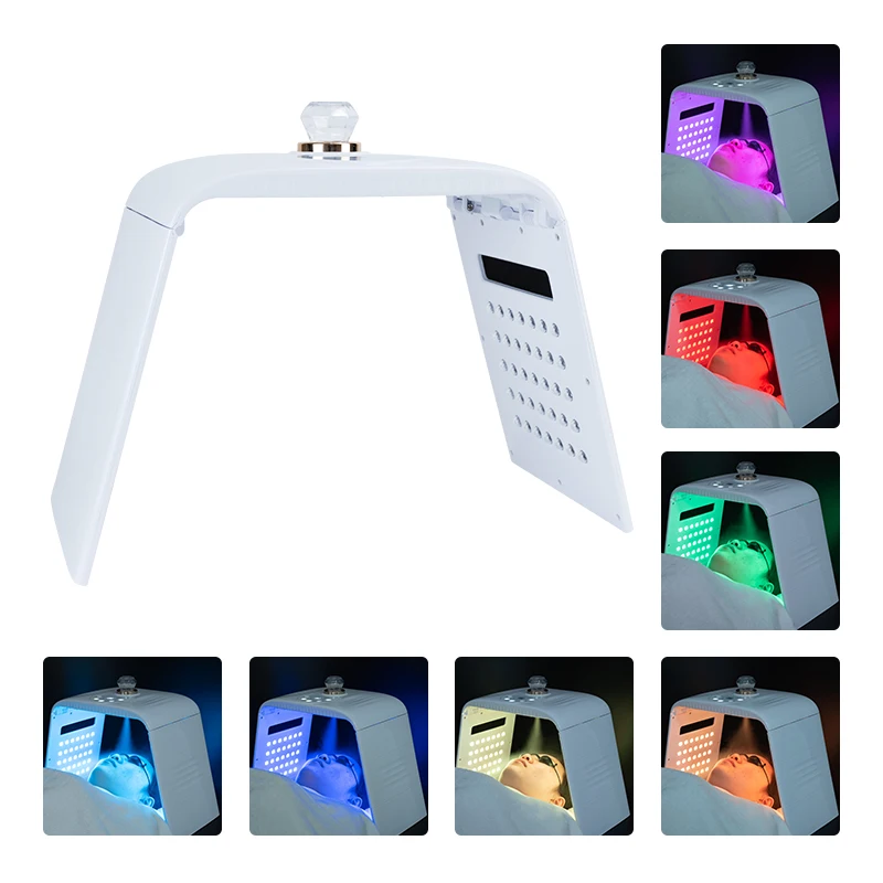 

Folding 7-Color Spectrometer Reduced Skin Irritation and Swelling Increased Cells Oxygenation Decreased Signs Of Aging Deep Skin