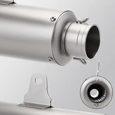 K25 ljuddämpare Z700 Z900 RS ninja 400 Z400 S1000 GSX 250R för universalmotorcykel med 51MM diameter. 6 best sales gsx s1000 avgasrör - №2