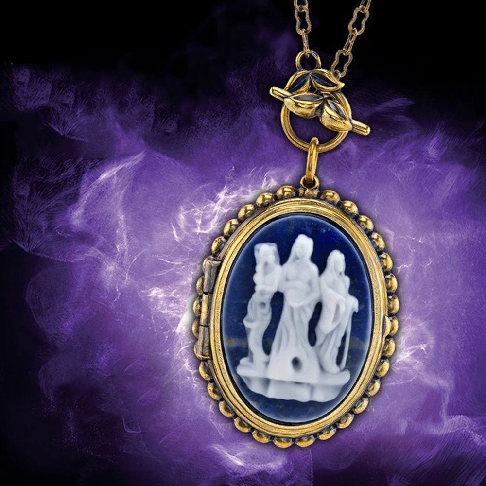 Aga-Tha المنجد قلادة القلائد مجموعة الساحرة فيلم نفس 5 نمط قلادة تحصيل لمحبي البطل الخارق تأثيري مجوهرات الحفلات #4