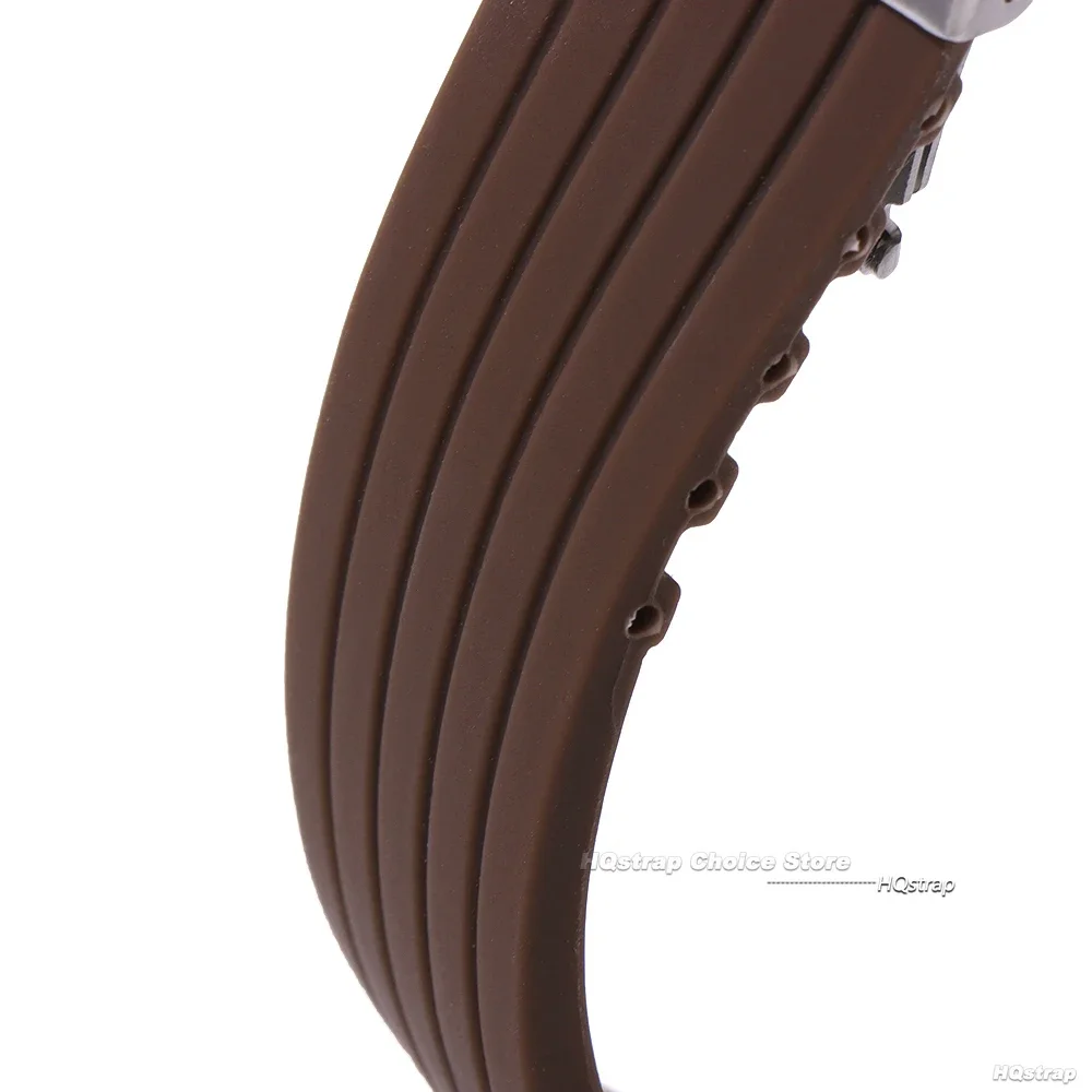 سيليكون ساعة مطاطية حزام الفرقة نشر مشبك 18 مللي متر 20 مللي متر 22 مللي متر 24 مللي متر ل Seiko استبدال حزام الإفراج السريع الرياضة حزام الساعات