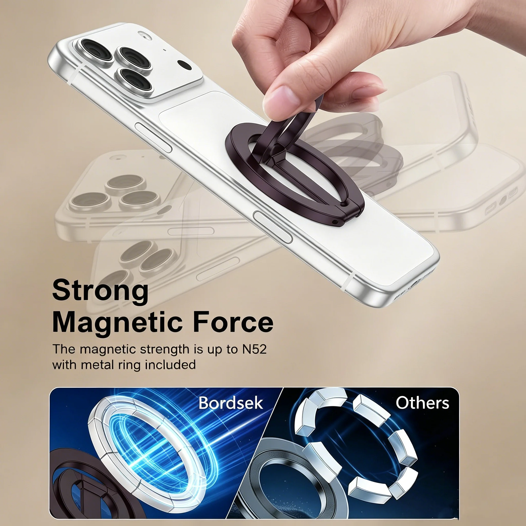 MagSafe Magnetic Phone Grip St - đánh giá và giá Desk Setup Apple