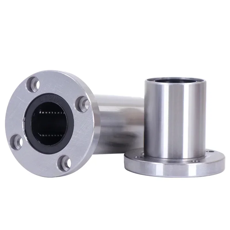 

Round flange linear motion bearing LMF6 8 10 12 13 16 20 25 30 35 40 50 60UU