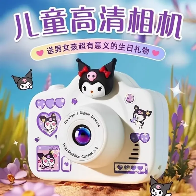 Милая детская камера Kuromi с героями мультфильмов, аниме «Hello Kitty Pochacco», фотопечать, видео высокой четкости, DV, студенческий подарок на день рождения