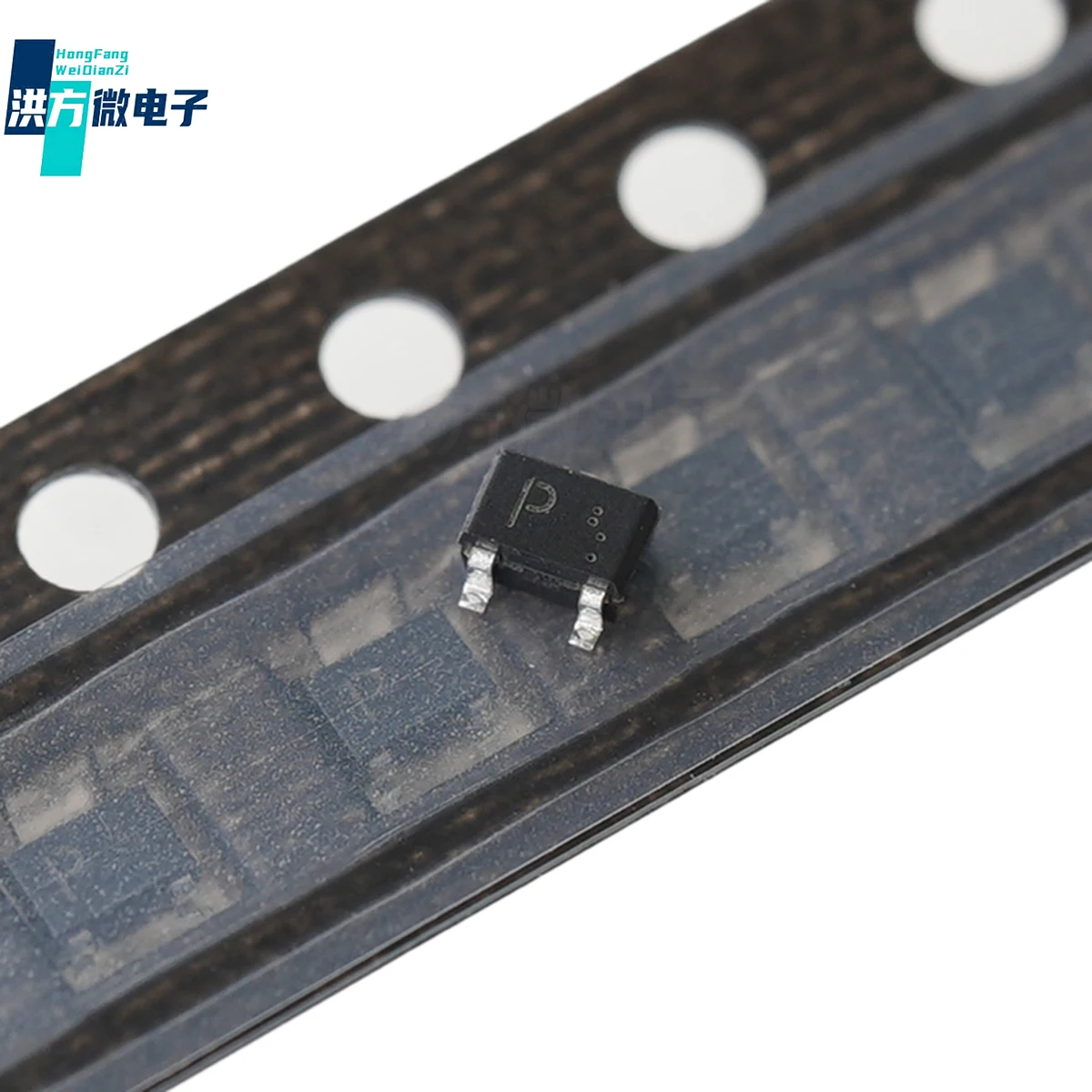 오리지널 다이오드 고속 스위칭, 공통 양극 1 쌍, 1.2V @ 100mA 80V 100mA SOT-323:DAP202UT106, 마킹: P, 10-200 개