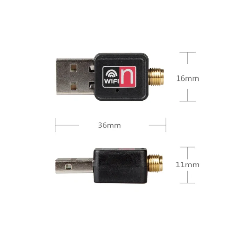 150Mbps 2.4GHz USB WiFi Dongle Wireless Network Card Ethernet Adapter With Antena For Laptop Desktop PC Computer