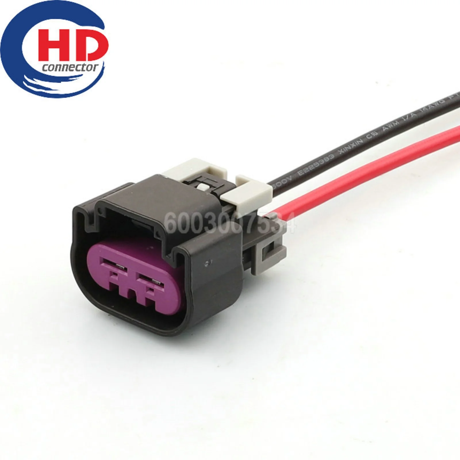 2 Pin Connector 6.3mm Series Female Connector Cable Plug Motorcycle Electrical Harnesses Wiring Harness 15454358