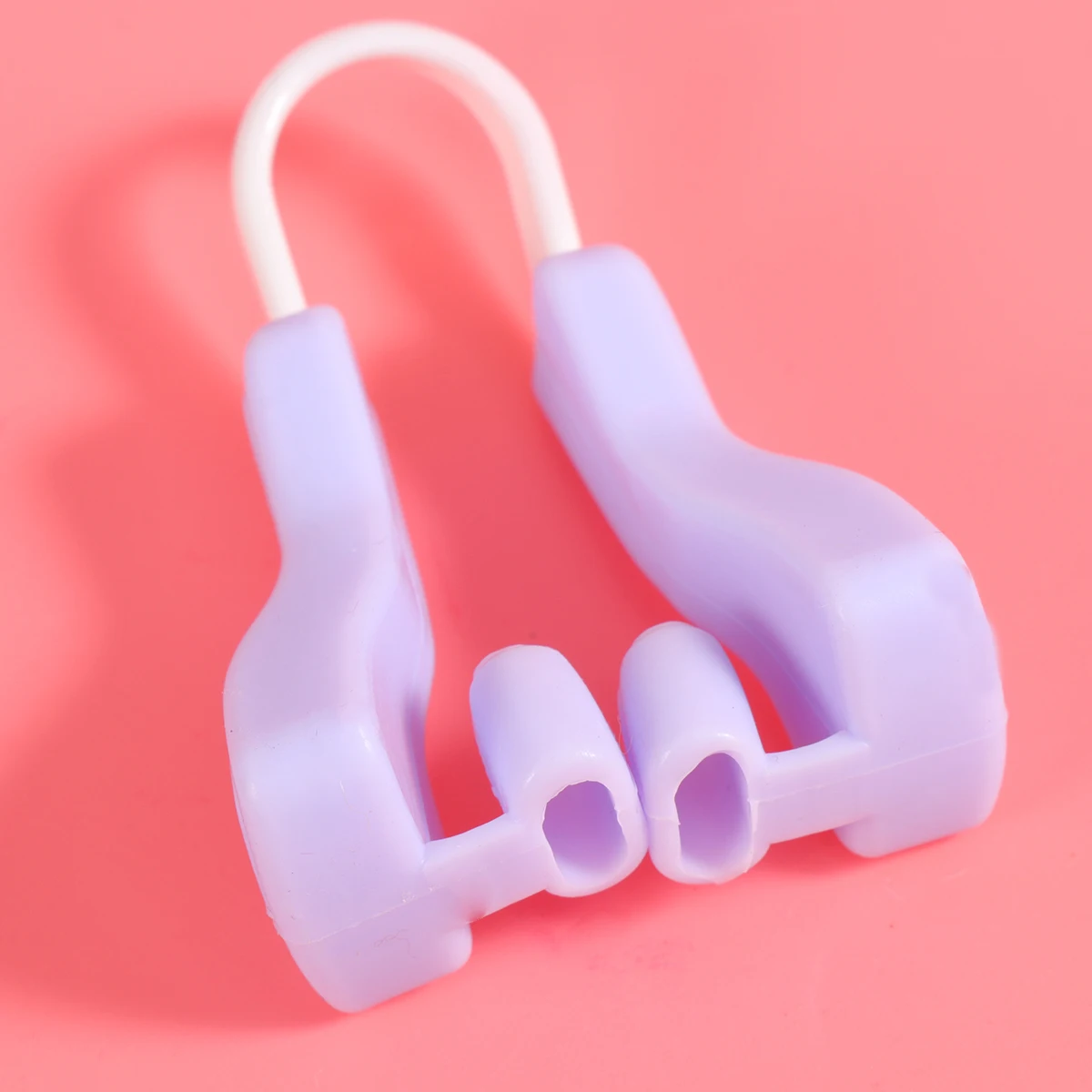 Purple Silicone Shaper Bridge Straightener For Women Nose Lifting Clip Nose Shaping Tool Face Sculpting