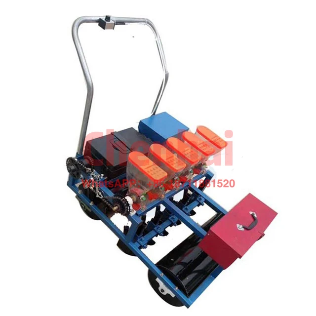 

Multi row seed planter vegetable seeder for small seed hand push agricultural seed planter