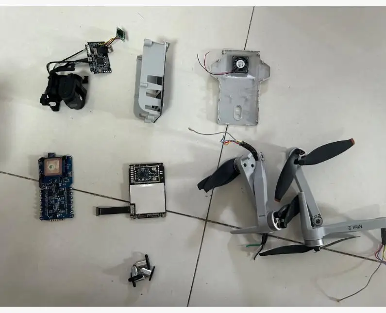 

C-Fly Faith Mini 2 RC Drone Запасная часть Нижний верхний корпус Приемник GPS Пропеллер Видео Чипсет 3-осевой карданный подвес Камера Набор двигателей