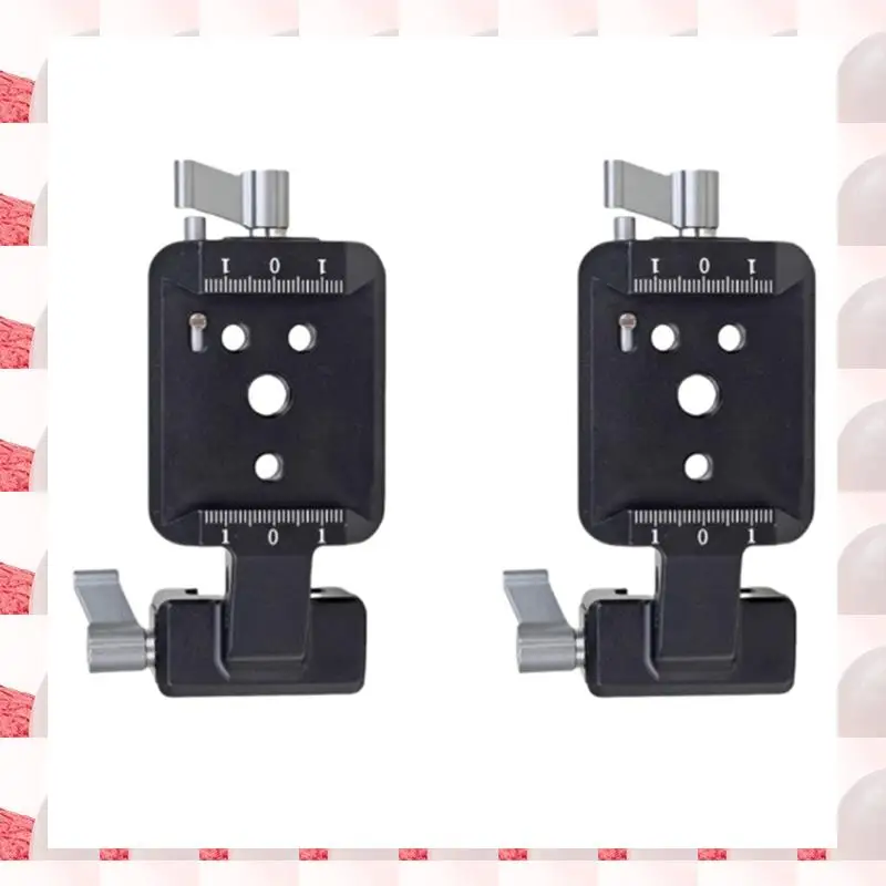 ABGN 2X монтажная пластина для рельсового зажима Холодный башмак 1/4 3/8 Вертикальный адаптер для DJI RS2 RSC2 RS3 Pro RS3 Вертикальные компоненты Запчасти