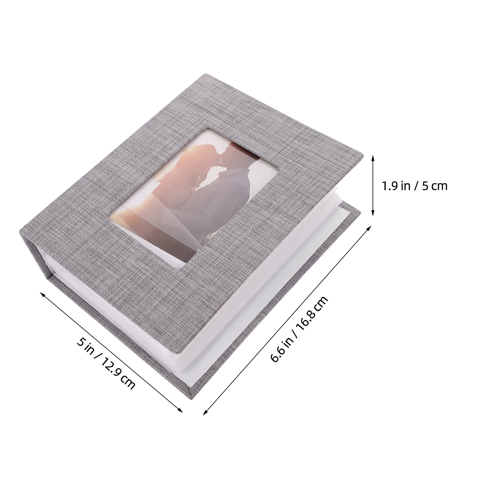 Family Photo Album Memory Photo Book Cloth Cover DIY Handmade Wedding Birthday Picture Album Book for Preserving Precious