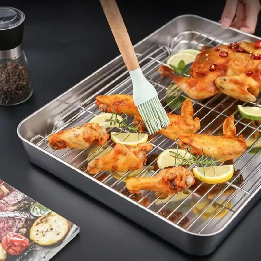 Набор противней для выпечки из – обзор и цена Kitchen Baking Tray Set