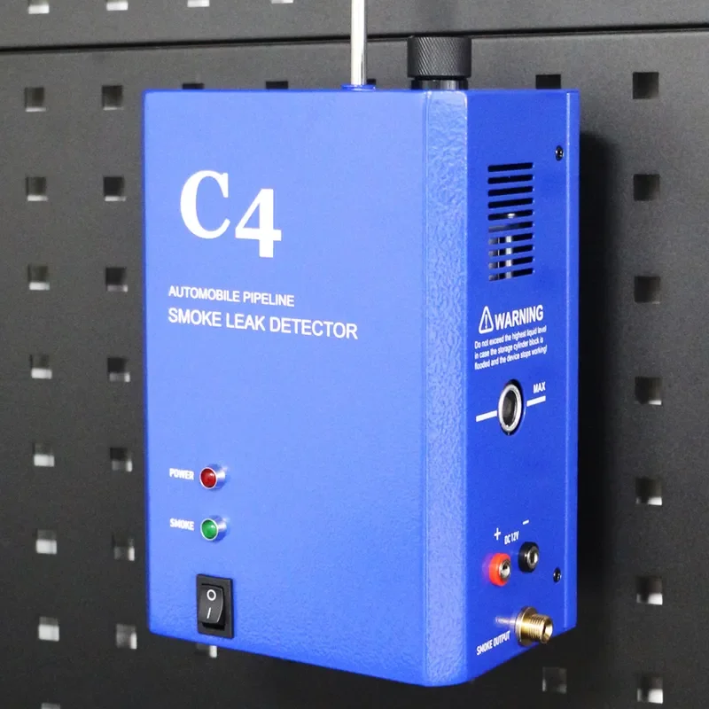 Automotive Smoke Leak Detector Portable Air Leak Diagnostic Tool for Car Mechanics Intake Exhaust Oil Circuit Testing Device