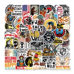 10/30/50PCS New Cartoon Welder Sticker Graffiti iPad Luggage Helmet Car Water Cup Guitar  DIY Scrapbook Toy Decoration Wholesale