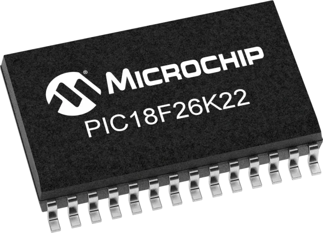 Pic18F26K22-I/So Mcu 8-Bit Pic Risc 64Kb Flash 2.5V/3.3V/5V Automotive Aec-Q100 28-Pin Soic W Tube