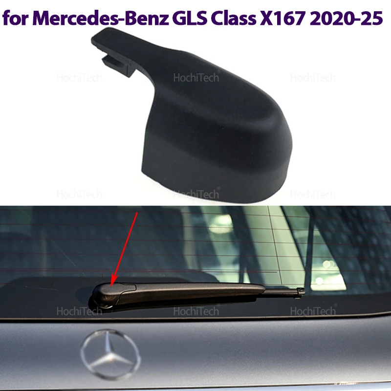 Windshield Windscreen Rear Wiper Arm Washer Cover Cap Nut for Mercedes-Benz GLS Class X167 2020-2025 A2478240000 Accessories