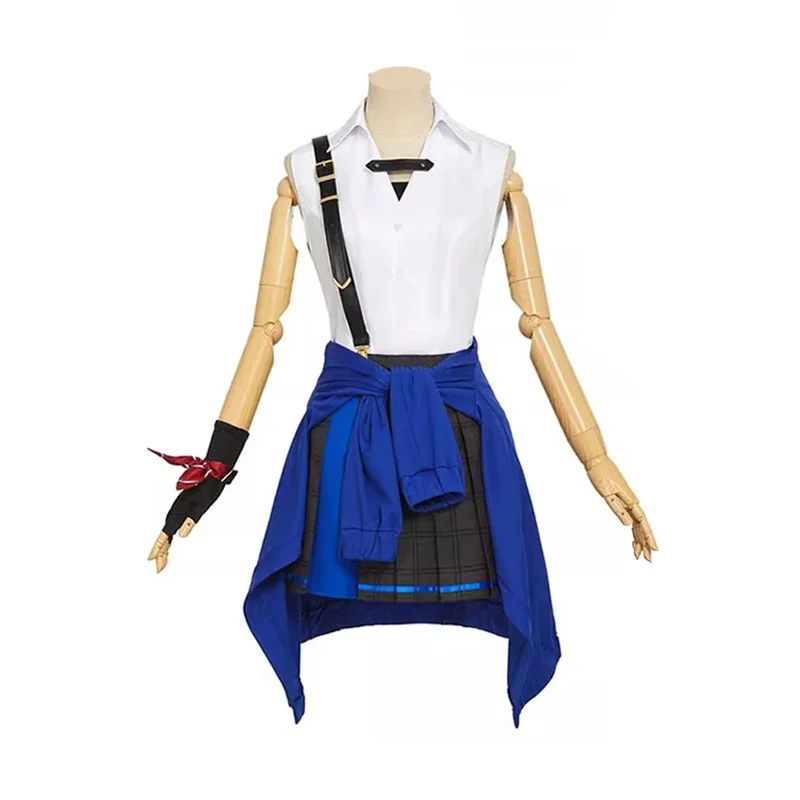 Qq45Project Sekai Panggung Warna-warni Feat Leo/ned Hoshino Ichika Pakaian Wig Anime Miku Kostum Cosplay Halloween Karnaval Kasual Uni