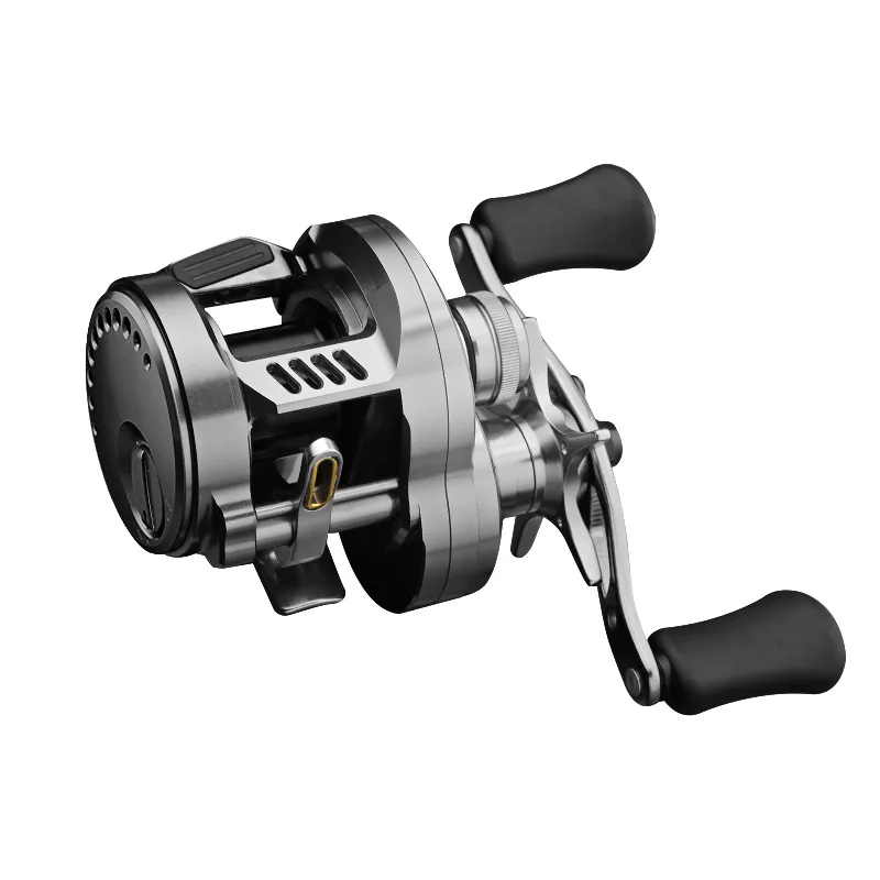 DK100 all-metal lure drum wheel microscopic long-throw fishing wheel