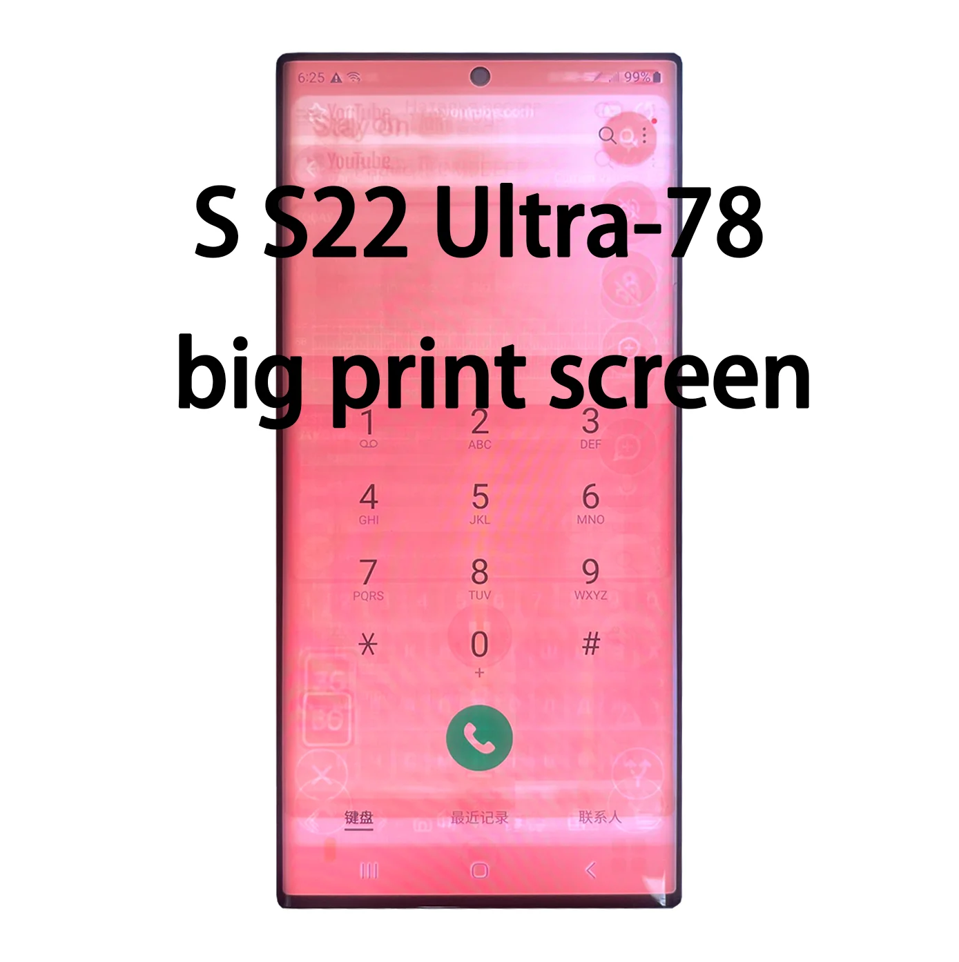New AAAAMOLED LCD For S22 Ultra Defective Dot AMOLED LCD For Samsung S22 Ultra LCD Display Screen Digitizer Assembly Replacement