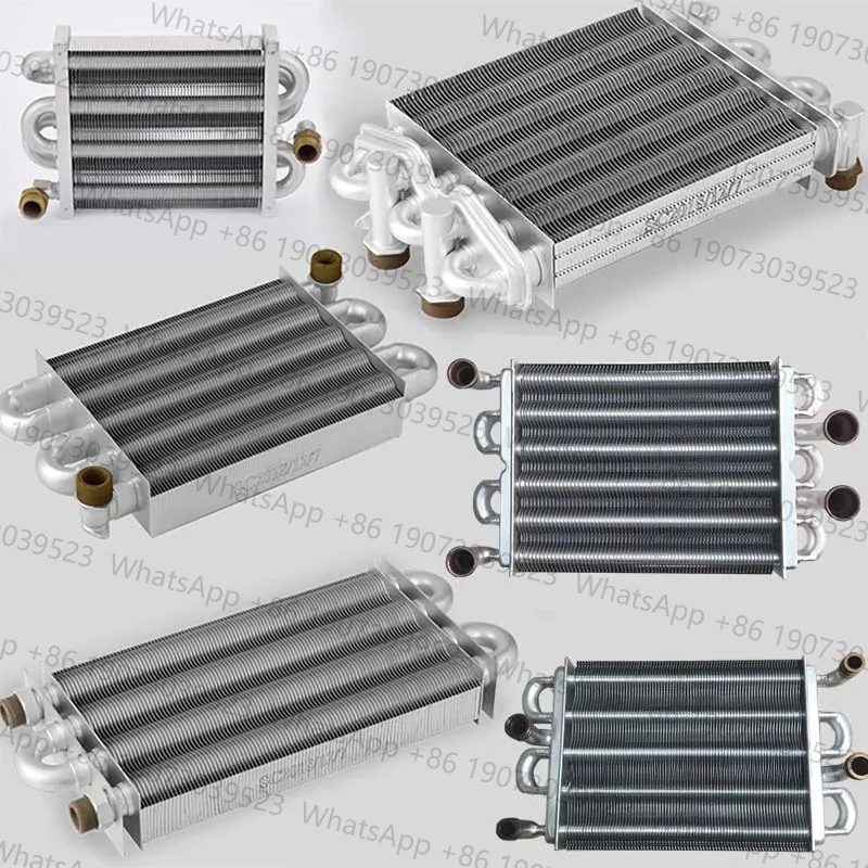 سخان مياه يعمل بالغاز غلاية أنماط مختلفة أنبوب نحاسي مبادل حراري رئيسي لـ Ferroli Immergas EOLO STAR Sime AIRFIT غلايات الغاز