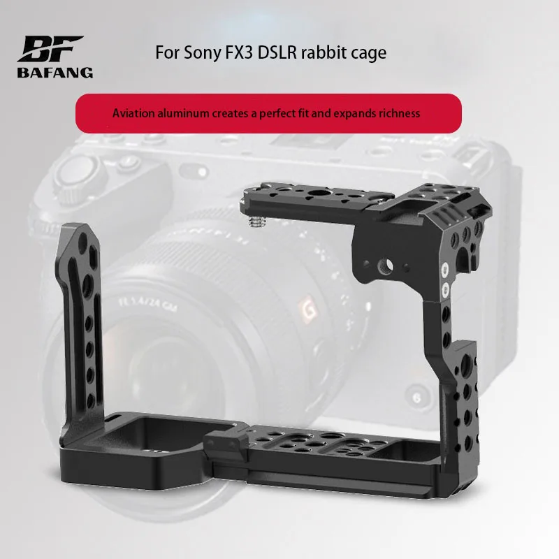 

Bafang подходит для зеркальной камеры Sony FX3/FX30, полуупаковка, универсальная клетка для кроликов, набор ручек, защитная рамка для камеры