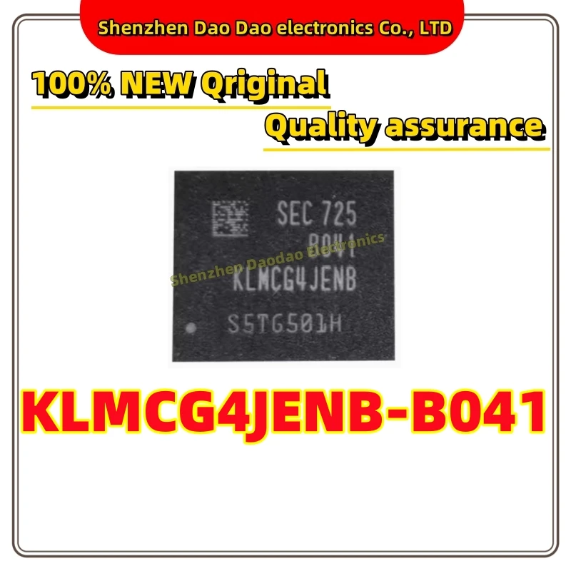 

KLMCG4JENB-B041 FBGA-153 64GB Character library chip Memory chip new original