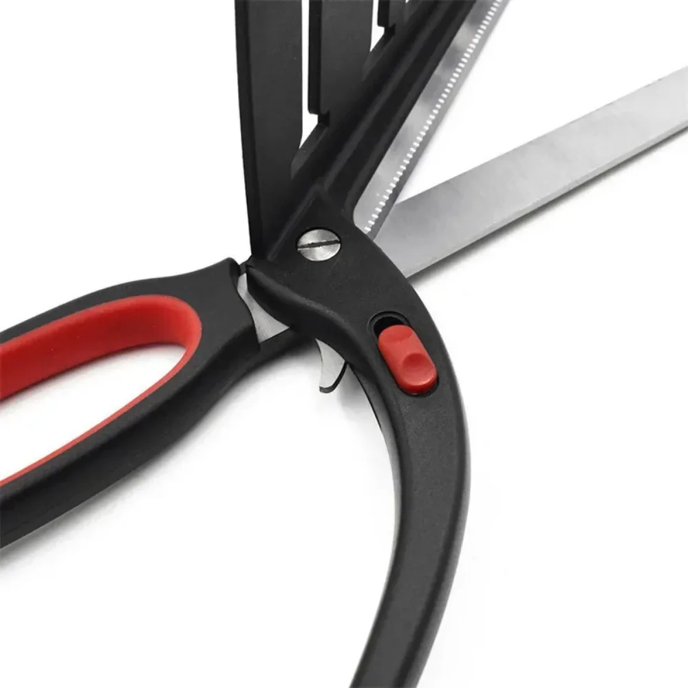Pizza Scissors Knife Pizza Cutting Tool Stainless Steel Pizza Cutter Slicer Baking Tool Multi-Functional With Detachable Spatula